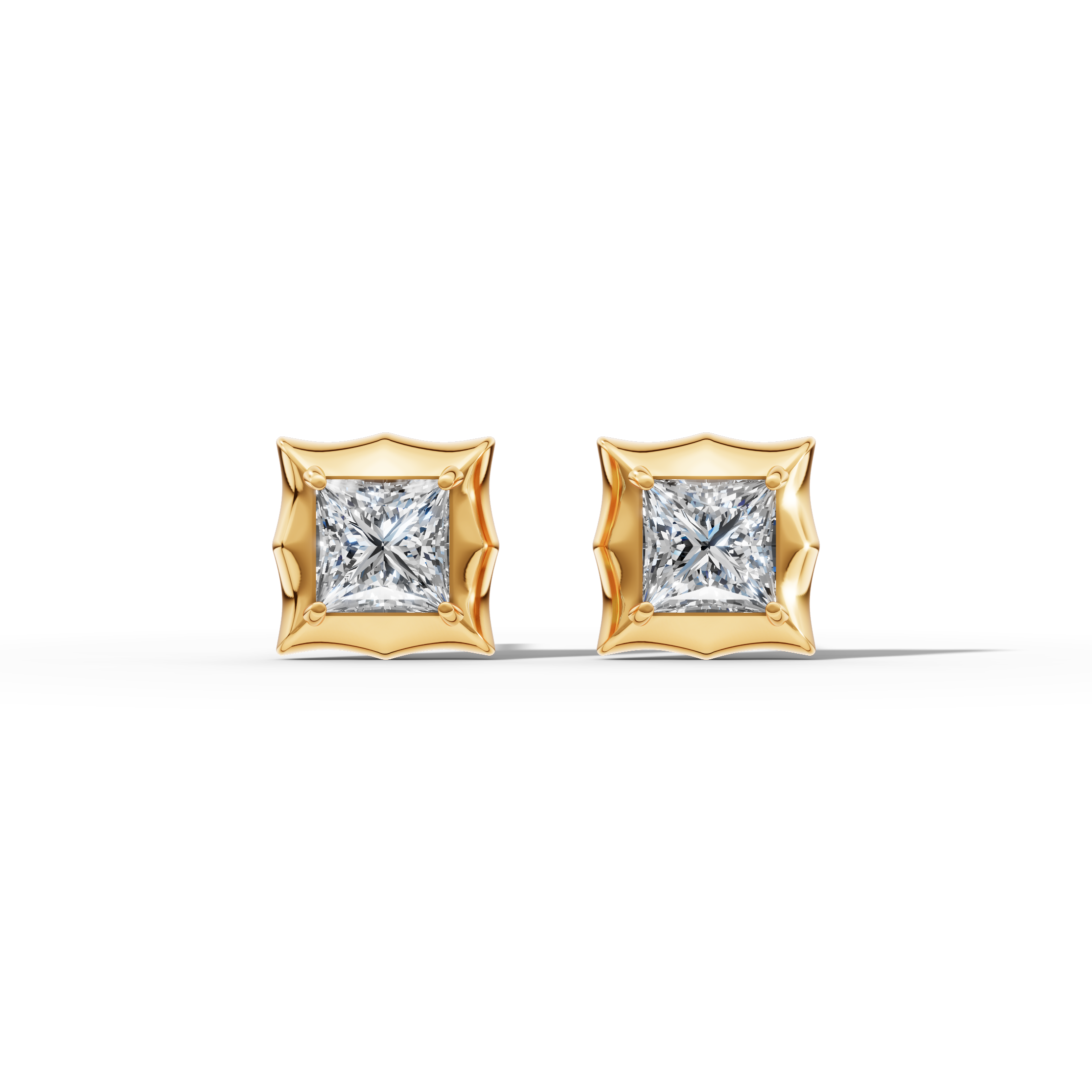 Étoile Princess Sterling Silver Studs