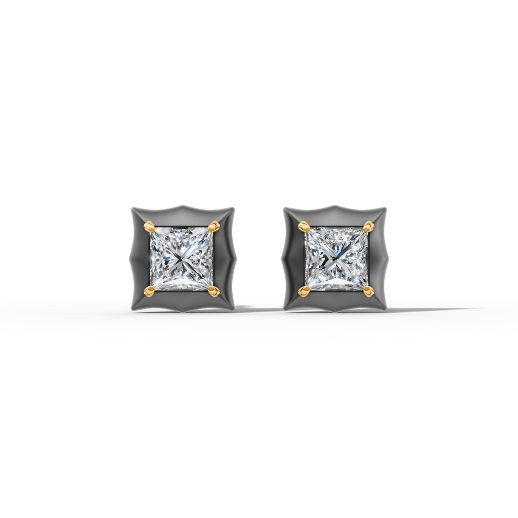 Étoile Princess Sterling Silver Studs