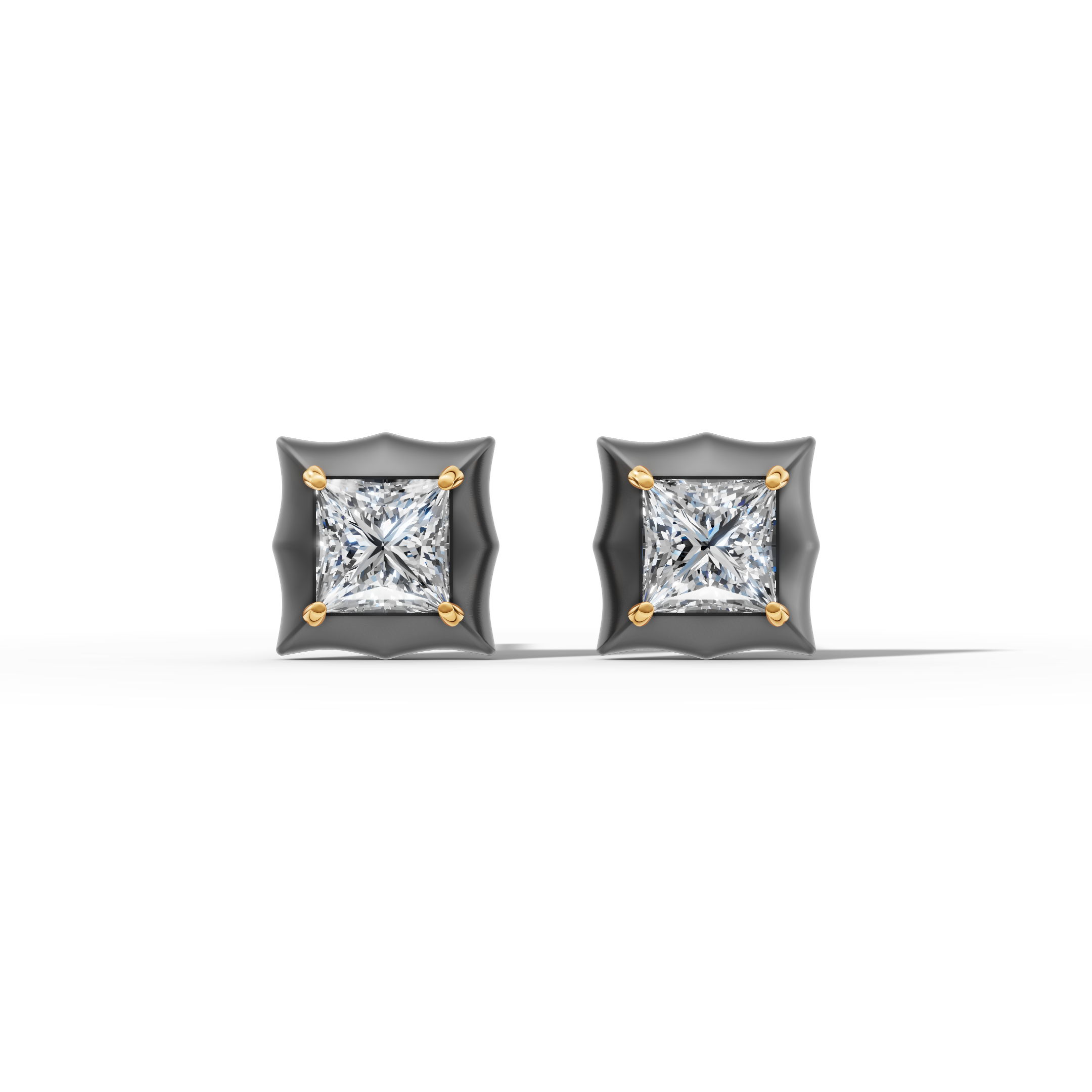Étoile Princess Sterling Silver Studs