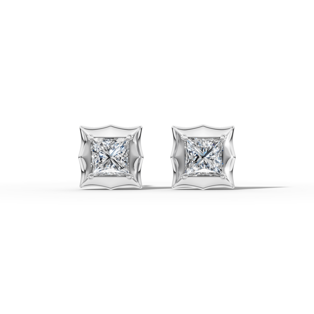 Étoile Princess Sterling Silver Studs