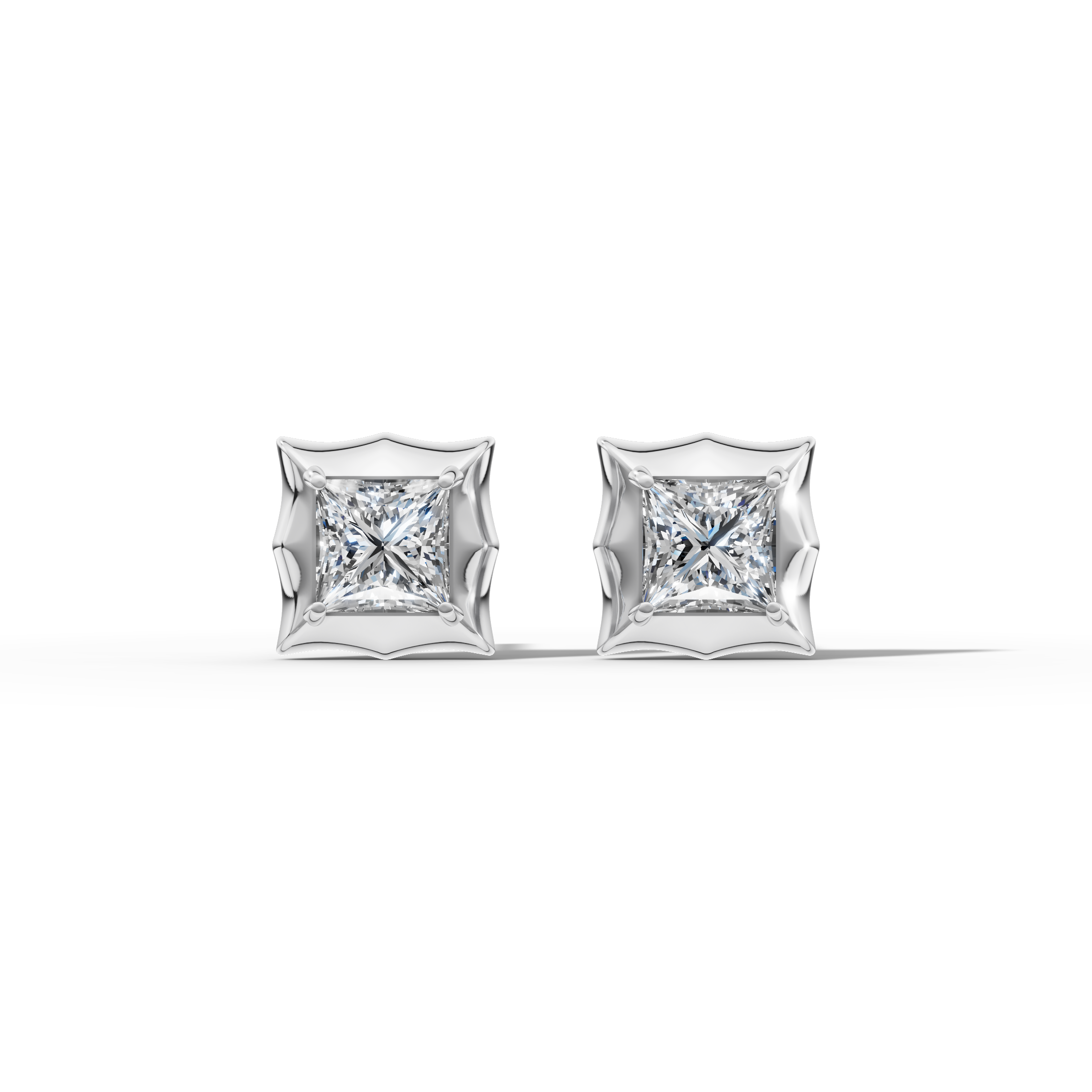 Étoile Princess Sterling Silver Studs