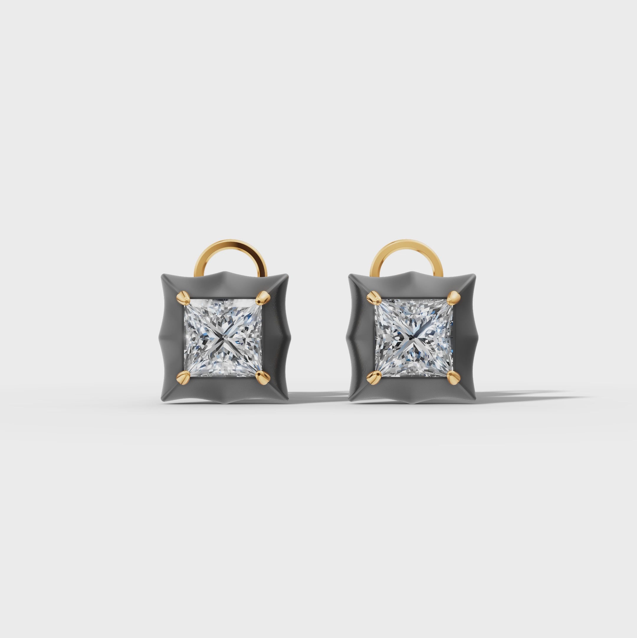 Étoile Princess Sterling Silver Studs