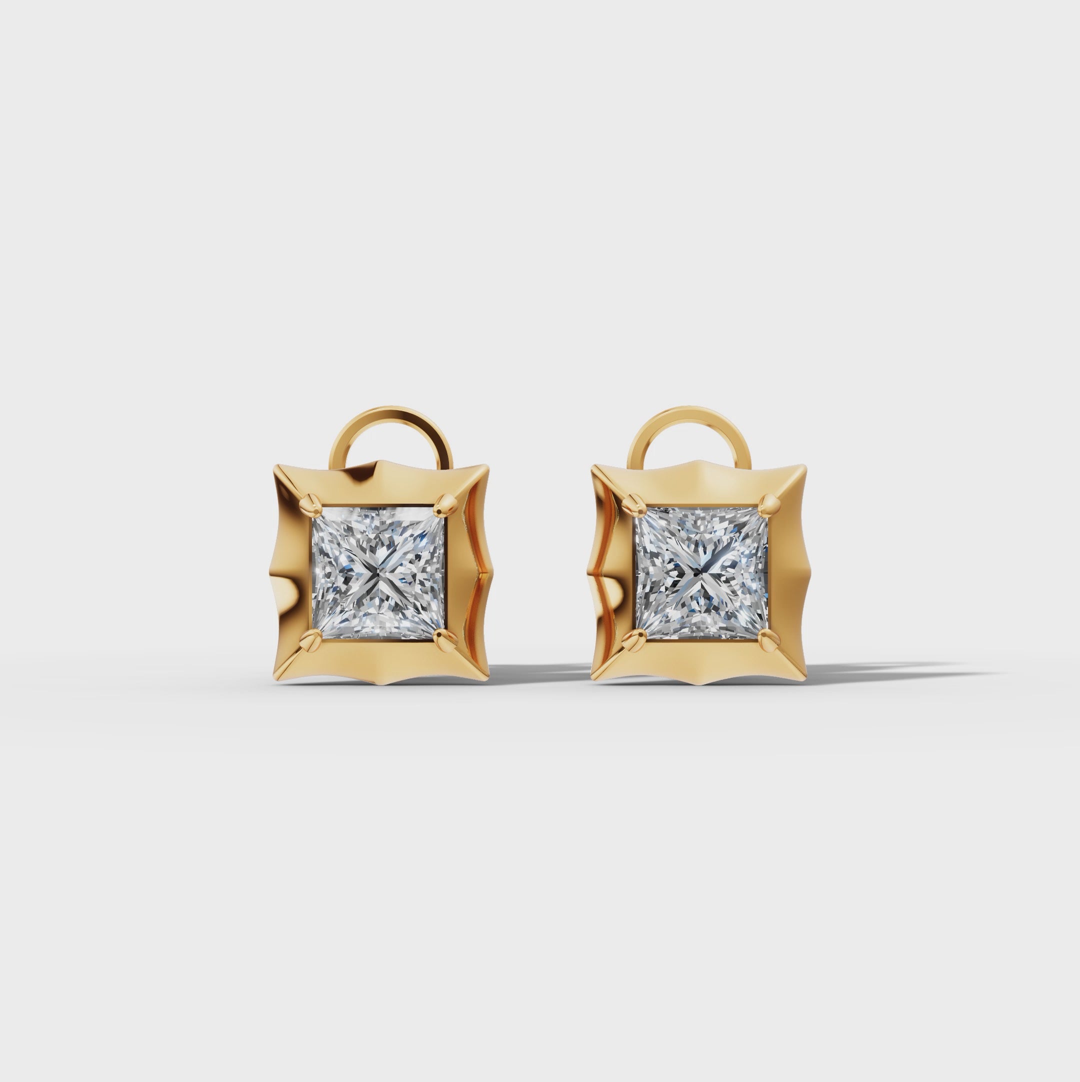 Étoile Princess Sterling Silver Studs