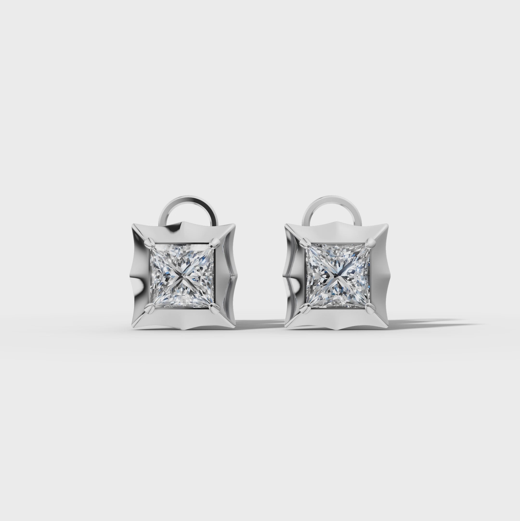 Étoile Princess Sterling Silver Studs